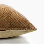 HOMBURG A ΔΙΑΚΟΣΜΗΤΙΚΟ ΜΑΞΙΛΑΡΙ 50x50cm ΒΑΜΒΑΚΙ ΧΡΥΣΟ ΒΕΛΟΥΔΟ c543003