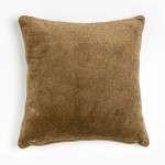 HOMBURG B ΔΙΑΚΟΣΜΗΤΙΚΟ ΜΑΞΙΛΑΡΙ 50x50cm ΒΑΜΒΑΚΙ ΧΡΥΣΟ ΒΕΛΟΥΔΟ c543004