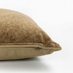 HOMBURG B ΔΙΑΚΟΣΜΗΤΙΚΟ ΜΑΞΙΛΑΡΙ 50x50cm ΒΑΜΒΑΚΙ ΧΡΥΣΟ ΒΕΛΟΥΔΟ c543004