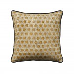 SAMOAN B ΔΙΑΚΟΣΜΗΤΙΚΟ ΜΑΞΙΛΑΡΙ 50x50cm ΒΑΜΒΑΚΙ ΜΠΕΖ DIJON ΒΙΣΚΟΖΗ c543006