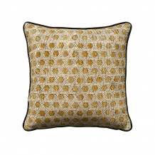 SAMOAN B ΔΙΑΚΟΣΜΗΤΙΚΟ ΜΑΞΙΛΑΡΙ 50x50cm ΒΑΜΒΑΚΙ ΜΠΕΖ DIJON ΒΙΣΚΟΖΗ c543006