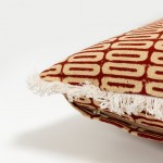 FIRED BRICK A ΔΙΑΚΟΣΜΗΤΙΚΟ ΜΑΞΙΛΑΡΙ 50x50cm ΒΑΜΒΑΚΙ ΚΕΡΑΜΙΔΙ ΜΠΕΖ ΒΙΣΚΟΖΗ c543007