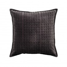 CYBERSPACE ΔΙΑΚΟΣΜΗΤΙΚΟ ΜΑΞΙΛΑΡΙ 50x50cm ΒΑΜΒΑΚΙ ΜΑΥΡΟ ΒΕΛΟΥΔΟ c543009