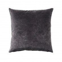 ONYX ΔΙΑΚΟΣΜΗΤΙΚΟ ΜΑΞΙΛΑΡΙ 50x50cm ΒΑΜΒΑΚΙ ΜΑΥΡΟ ΒΕΛΟΥΔΟ c543010