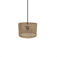 PAROS ΦΩΤΙΣΤΙΚΟ ΟΡΟΦΗΣ 25x25x17cm SEAGRASS ΦΥΣΙΚΟ c543012