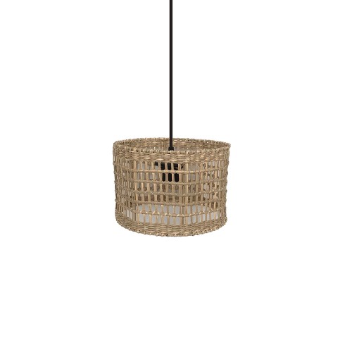 PAROS ΦΩΤΙΣΤΙΚΟ ΟΡΟΦΗΣ 25x25x17cm SEAGRASS ΦΥΣΙΚΟ c543012