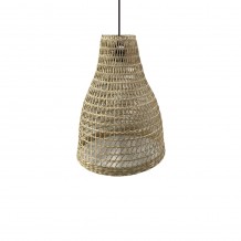 PAROS ΦΩΤΙΣΤΙΚΟ ΟΡΟΦΗΣ 35x35x50cm SEAGRASS ΦΥΣΙΚΟ c543013