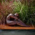 KARSON ΔΙΑΚΟΣΜΗΤΙΚΗ ΦΙΓΟΥΡΑ 57x23x30cm POLYRESIN ΚΑΦΕ c543017