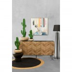 PORTER ΚΑΣΠΩ SET 3ΤΜΧ 40x40x19cm TERRACOTTA ΜΠΕΖ c543026