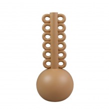 THYRA ΒΑΖΟ 15x15x34cm POLYRESIN TERRACOTTA c543033