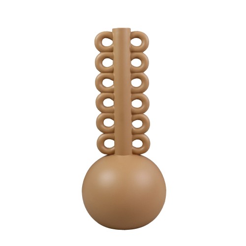 THYRA ΒΑΖΟ 15x15x34cm POLYRESIN TERRACOTTA c543033