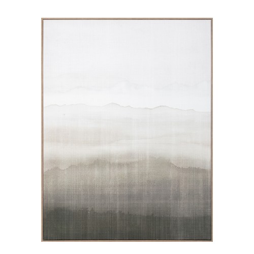 EMBRACING THE CALM ΠΙΝΑΚΑΣ ΔΙΑΚΟΣΜΗΣΗΣ 90x120x5cm ΚΑΜΒΑΣ ΠΟΛΥΧΡΩΜΟ ΞΥΛΟ ΦΥΣΙΚΟ c543052