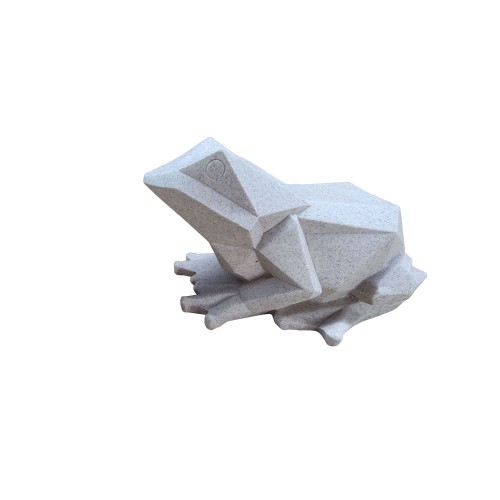 FROG B ΔΙΑΚΟΣΜΗΤΙΚΟ ΒΑΤΡΑΧΟΣ 25x16x14cm POLYRESIN ΜΠΕΖ c543056