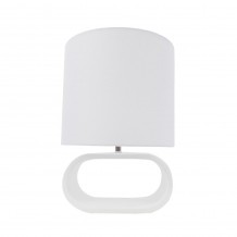 ELIO ΦΩΤΙΣΤΙΚΟ ΕΠΙΤΡΑΠΕΖΙΟ 32x32x46cm POLYRESIN ΛΕΥΚΟ ΛΙΝΟ ΛΕΥΚΟ c543058