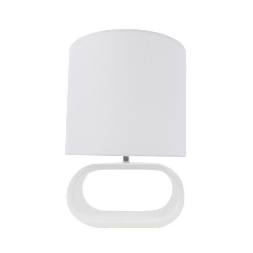 ELIO ΦΩΤΙΣΤΙΚΟ ΕΠΙΤΡΑΠΕΖΙΟ 32x32x46cm POLYRESIN ΛΕΥΚΟ ΛΙΝΟ ΛΕΥΚΟ c543058