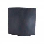 ARIADNE ΒΑΖΟ 26x15x25cm ΚΕΡΑΜΙΚΟ ΑΝΘΡΑΚΙ ΚΑΦΕ c543062