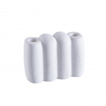 AVIA ΚΗΡΟΠΗΓΙΟ 16x6x11cm ΚΕΡΑΜΙΚΟ ΛΕΥΚΟ c543066