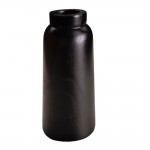 NUBIA ΒΑΖΟ 14x14x30cm ΞΥΛΟ ΜΑΥΡΟ c543076