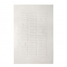 IMPRINT ΠΙΝΑΚΑΣ ΔΙΑΚΟΣΜΗΣΗΣ 80x120x4cm ΚΑΜΒΑΣ ΛΕΥΚΟ MDF c543085