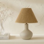 SCIANA ΦΩΤΙΣΤΙΚΟ ΕΠΙΤΡΑΠΕΖΙΟ 18x18x40cm ΚΕΡΑΜΙΚΟ ΛΕΥΚΟ ΣΧΟΙΝΙ ΦΥΣΙΚΟ c543091