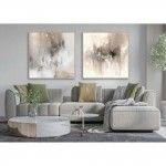 HARLIE B ΠΙΝΑΚΑΣ ΔΙΑΚΟΣΜΗΤΙΚΟΣ ΜΕ ΚΟΡΝΙΖΑ 80x80x4cm ΚΑΜΒΑΣ ΠΟΛΥΧΡΩΜΟ PS c543109