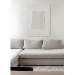 WHITESHADOW ΠΙΝΑΚΑΣ ΔΙΑΚΟΣΜΗΤΙΚΟΣ 75x100x3 8cm ΚΑΜΒΑΣ ΛΕΥΚΟ c543112
