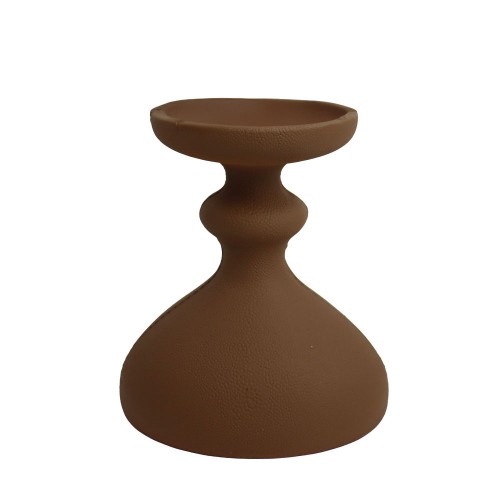 OMBRE II ΔΙΑΚΟΣΜΗΤΙΚΟ ΚΗΡΟΠΗΓΙΟ 13 5x10 5x15 5cm POLYRESIN ΚΑΦΕ c543128