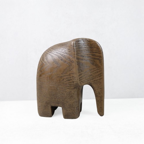 ZAMBIA 1 ΔΙΑΚΟΣΜΗΤΙΚΟ ΕΛΕΦΑΝΤΑΣ 16 5x9x18cm POLYRESIN ΚΑΦΕ c543141
