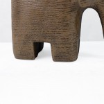 ZAMBIA 1 ΔΙΑΚΟΣΜΗΤΙΚΟ ΕΛΕΦΑΝΤΑΣ 16 5x9x18cm POLYRESIN ΚΑΦΕ c543141