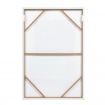 MOTIF MAR B ΠΙΝΑΚΑΣ ΔΙΑΚΟΣΜΗΤΙΚΟΣ ΜΕ ΚΟΡΝΙΖΑ 80x120x4cm ΚΑΜΒΑΣ ΠΟΛΥΧΡΩΜΟ ΞΥΛΟ ΑΣΠΡΟ c543155