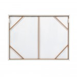 MINT AIR ΠΙΝΑΚΑΣ ΔΙΑΚΟΣΜΗΤΙΚΟΣ ΜΕ ΚΟΡΝΙΖΑ 90x120x4cm ΚΑΜΒΑΣ ΠΟΛΥΧΡΩΜΟ ΞΥΛΟ ΑΣΠΡΟ c543156