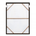 DONNA SOGNA ΠΙΝΑΚΑΣ ΔΙΑΚΟΣΜΗΤΙΚΟΣ ΜΕ ΚΟΡΝΙΖΑ 90x120x4cm ΚΑΜΒΑΣ ΠΟΛΥΧΡΩΜΟ ΞΥΛΟ ΜΑΥΡΟ c543157