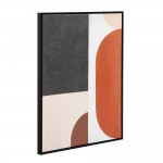 VARME A ΠΙΝΑΚΑΣ ΔΙΑΚΟΣΜΗΤΙΚΟΣ ΜΕ ΚΟΡΝΙΖΑ 60x80x4cm ΚΑΜΒΑΣ ΠΟΛΥΧΡΩΜΟ ΞΥΛΟ ΜΑΥΡΟ c543158