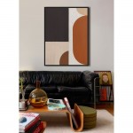 VARME A ΠΙΝΑΚΑΣ ΔΙΑΚΟΣΜΗΤΙΚΟΣ ΜΕ ΚΟΡΝΙΖΑ 60x80x4cm ΚΑΜΒΑΣ ΠΟΛΥΧΡΩΜΟ ΞΥΛΟ ΜΑΥΡΟ c543158