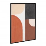 VARME B ΠΙΝΑΚΑΣ ΔΙΑΚΟΣΜΗΤΙΚΟΣ ΜΕ ΚΟΡΝΙΖΑ 60x80x4cm ΚΑΜΒΑΣ ΠΟΛΥΧΡΩΜΟ ΞΥΛΟ ΜΑΥΡΟ c543159