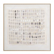 SIMPLICIT ΠΙΝΑΚΑΣ ΔΙΑΚΟΣΜΗΤΙΚΟΣ ΜΕ ΚΟΡΝΙΖΑ 100x100x4cm ΚΑΜΒΑΣ ΜΠΕΖ ΚΑΦΕ ΞΥΛΟ ΦΥΣΙΚΟ c543160