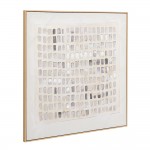 SIMPLICIT ΠΙΝΑΚΑΣ ΔΙΑΚΟΣΜΗΤΙΚΟΣ ΜΕ ΚΟΡΝΙΖΑ 100x100x4cm ΚΑΜΒΑΣ ΜΠΕΖ ΚΑΦΕ ΞΥΛΟ ΦΥΣΙΚΟ c543160