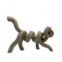 BELMA ΔΙΑΚΟΣΜΗΤΙΚΟ ΓΑΤΑ 29 8x7 7x21 6cm POLYRESIN STONE ΜΠΕΖ c543167