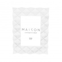 VIRO ΚΟΡΝΙΖΑ 16x2x22cm POLYRESIN ΑΣΠΡΟ ΓΥΑΛΙ c543176