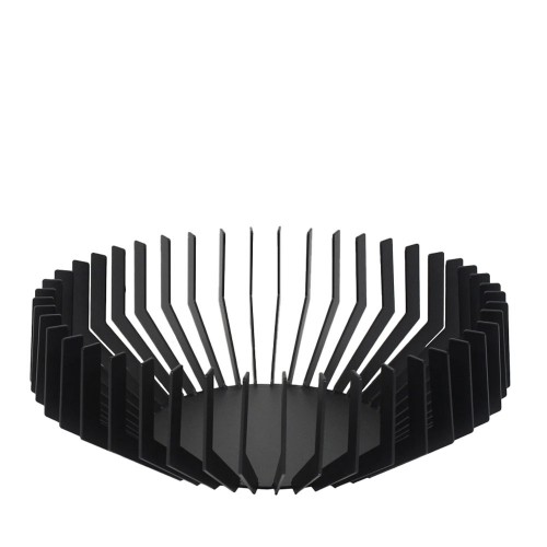 ALONE ΔΙΑΚΟΣΜΗΤΙΚΟ ΜΠΩΛ 33x33x10 5cm ΜΕΤΑΛΛΟ ΜΑΥΡΟ ΜΑΤ c543179