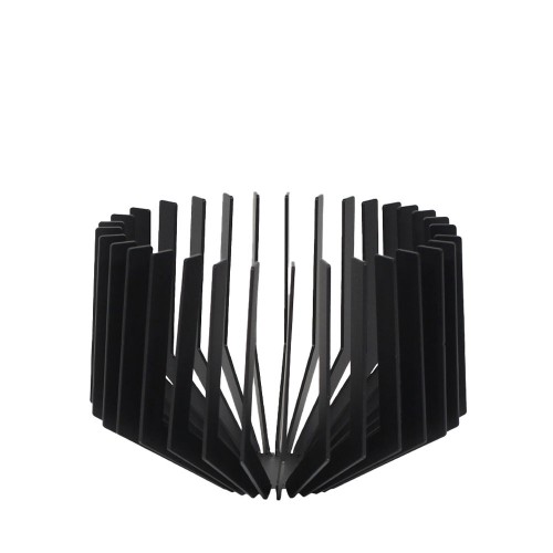 ALONE ΔΙΑΚΟΣΜΗΤΙΚΟ ΜΠΩΛ 27x27x12 5cm ΜΕΤΑΛΛΟ ΜΑΥΡΟ ΜΑΤ c543180