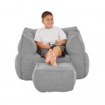 SPONGE ΠΟΛΥΘΡΟΝΑ SET ΓΚΡΙ SILVER 95x102x73cm c543196