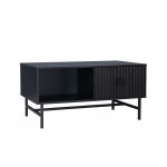 KIMONO COFFEE TABLE 1ΣΥΡΤΑΡΙ ΜΑΥΡΟ 100x59x50 2cm c543201