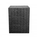 SQUARE SIDE TABLE ΜΑΥΡΟ 36x36x46cm c543206