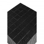 SQUARE SIDE TABLE ΜΑΥΡΟ 36x36x46cm c543206