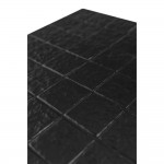SQUARE SIDE TABLE ΜΑΥΡΟ 36x36x46cm c543206
