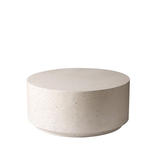 WHEEL COFFEE TABLE TERRAZZO 90x90x41 5cm c543207