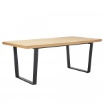 CUBIUS ΤΡΑΠΕΖΙ ΦΥΣΙΚΟ 200x100x76cm c543209