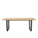 CUBIUS ΤΡΑΠΕΖΙ ΦΥΣΙΚΟ 200x100x76cm c543209