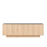 CUBIUS TV STAND 4ΠΟΡΤΕΣ ΦΥΣΙΚΟ 182x39x59cm c543210